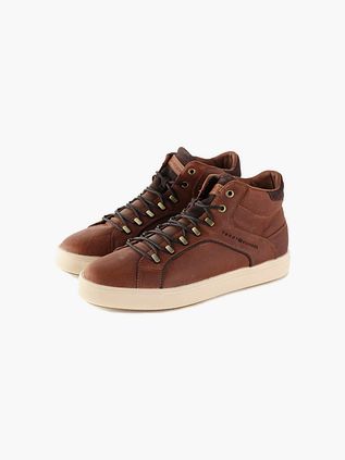 Tommy Hilfiger Zapatillas Media Caña Coñac