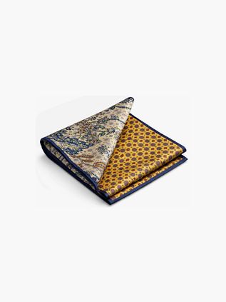 Suitable Pochet Reversible Bloem En geel