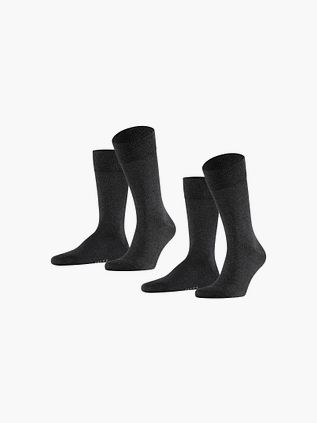 Falke Happy Socks 2 par Antracit Melange