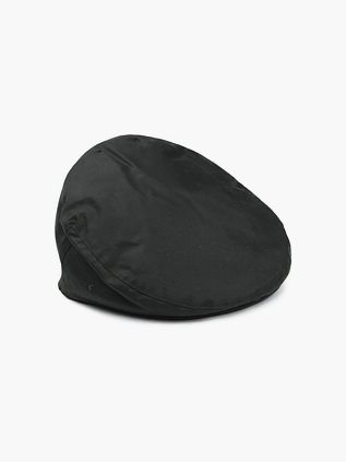 Barbour Wax Flat Cap verde scuro