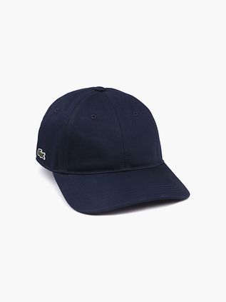 Lacoste Kappe Logo Marineblau