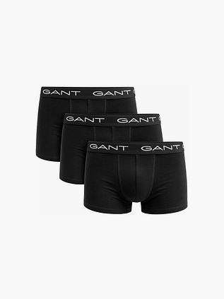 GANT Boxershorts Trunk 3-pack Svart