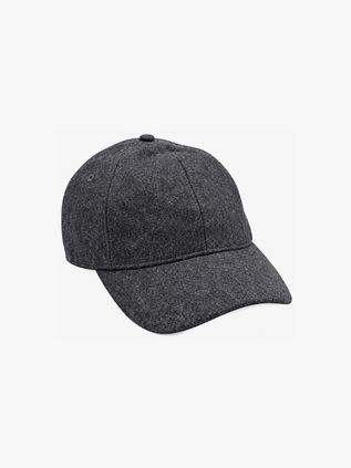 Suitable Cap Wool Blend Anthrazit