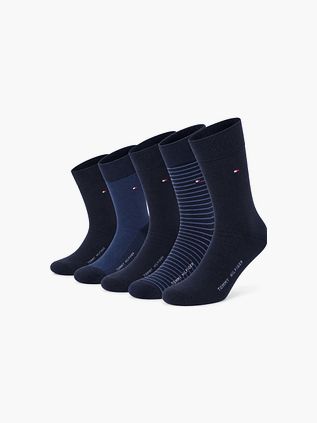 Tommy Hilfiger Gaveæske Med 5-Pakning i Marineblå