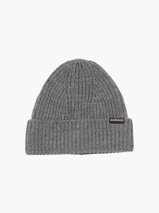 Napapijri Foli Beanie Mütze Grau