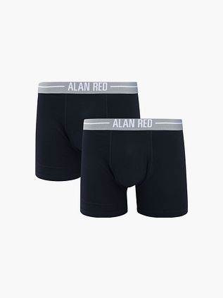 Alan Red Boxer-shorts Lot de 2 Bleu Marine
