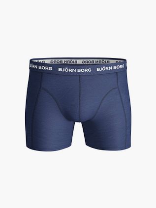 Bjorn Borg Boxer-shorts Lot de 3 Bleu Uni