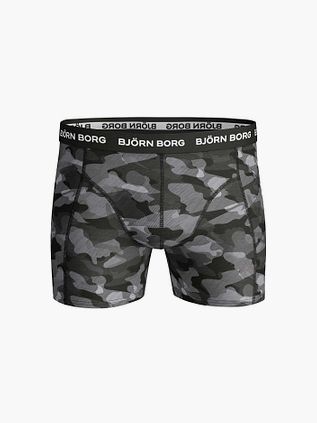 Bjorn Borg Boxer-shorts Lot de 3 Gris Noir