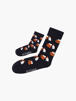 Suitable Vater Sohn Socken Dunkelblau