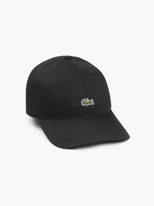 Lacoste Kappe Logo Schwarz