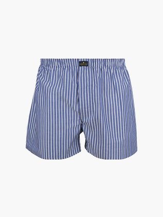 Steppin' Out Boksershorts Striper Kongeblå