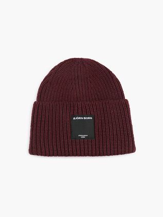 Berretto lavorato a maglia Bjorn Borg Bordeaux