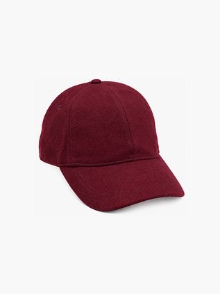 Suitable Casquette Laine Rouge