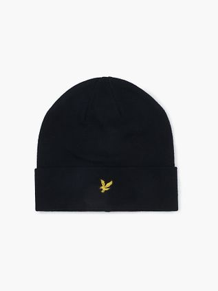 Lyle & Scott Beanie Wool Blend Navy