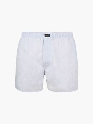 Steppin' Out Boxer Checky Blau