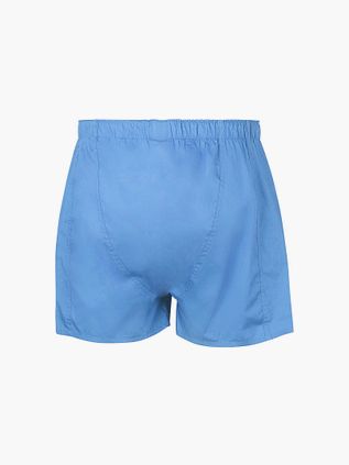 Steppin' Out Boxer Mid Blue Poplin