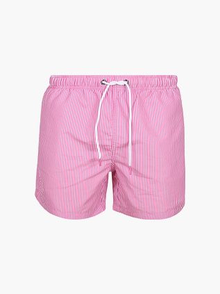 Suitable Short Bain Rayé Fuchsia