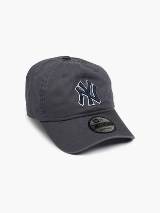 New Era NY Yankees Cap Washed Grey