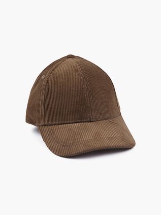 Suitable Casquette Corduroy Vert Olive