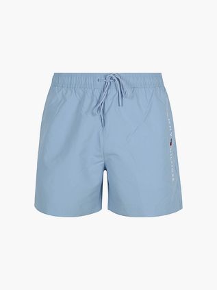 Tommy Hilfiger Svømmebukser med Logo i Lyseblå