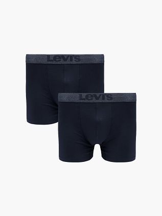 Levi's Boxer-shorts Brief Lot de 2 Marine Melange
