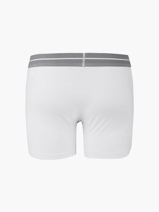 Alan Red Boxer Shorts White 2-Pack