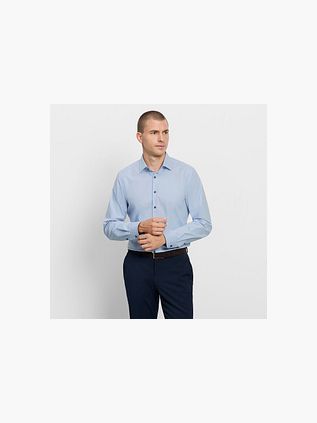 OLYMP Level 5 24/Seven Shirt Light Blue