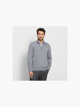 Olymp Cardigan Wool Grey