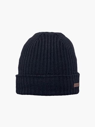 Barts Bonnet Wilbert Turnup Bleu Foncé