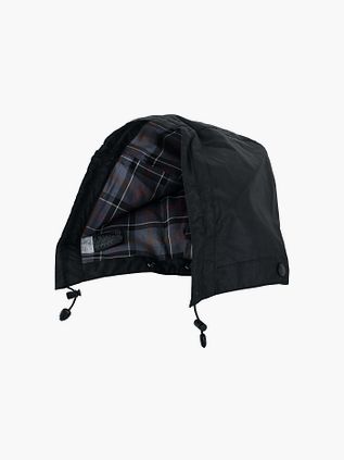 Barbour hætte Sort