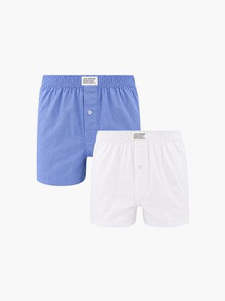 Levi's Woven Boxershorts Blue White 2-Pack