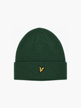 Lyle & Scott Mütze Wollmischung Grün