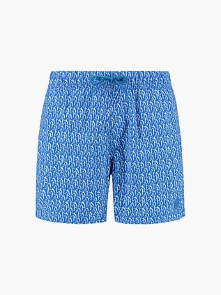 Shiwi Badebukserne Nick Wavy Koralfarvet Blå