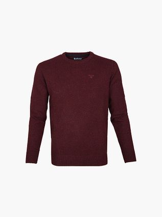 Barbour Tisbury Trøje i Bordeauxfarvet uld