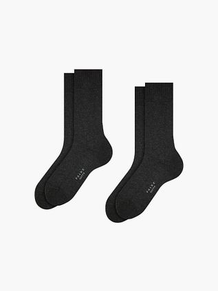 Falke Happy Socks 2 par Antracit Melange
