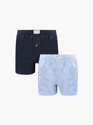 Levi's Woven Boxer Blue confezione da 2 paia