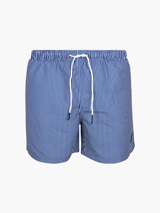 Suitable Short Bain Rayé Marine