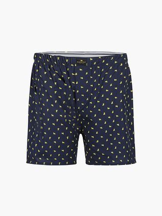 Steppin' Out Boxershorts med Flot Marineblåt Mønster