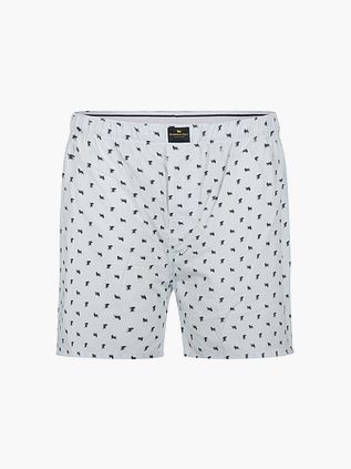 Steppin' Out boxershorts med tryck Ljusblå