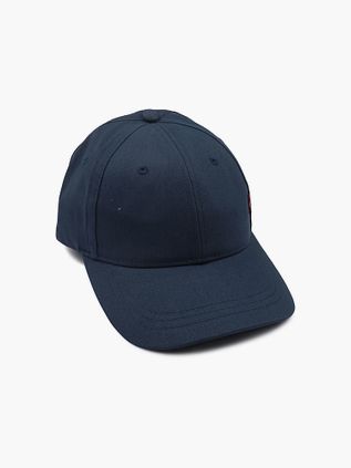 Levi's czapka baseballowa z diagonalu w kolorze granatowym