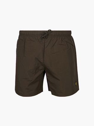 Lyle & Scott Short de Bain Plain Vert Olive