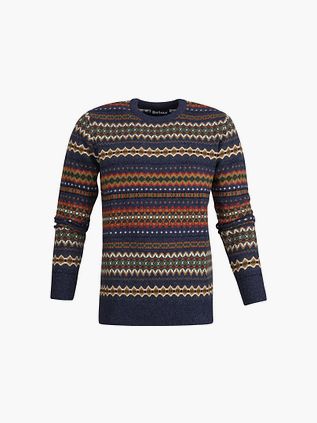 Barbour Pullover Fairisle Uldmønster