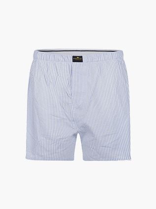 Boxer Steppin' Out a quadri azzurro chiaro
