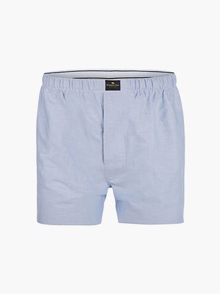 Boxer Steppin' Out Blue Oxford