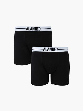 Bokserki Alan Red czarne 2-pack