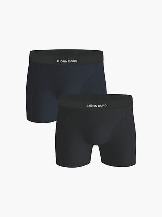 Bjorn Borg Bokserki 2-pack czarne/niebieskie