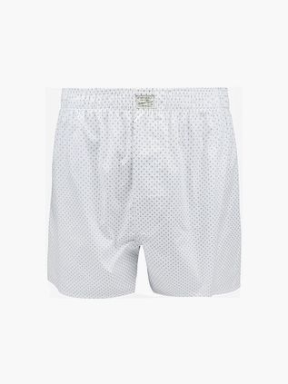 Steppin' Out Boxer Print Hvid