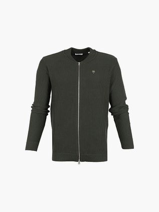 KnowledgeCotton Apparel Field Vest Mørkegrøn