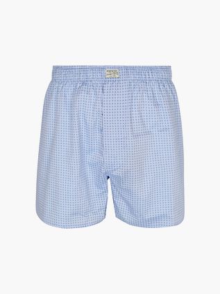 Steppin' Out Boxershorts i Lyseblå Oxford