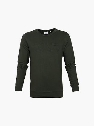KnowledgeCotton Apparel Trøje Elm Mørkegrøn